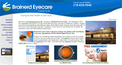 Desktop Screenshot of brainerdeyecare.com